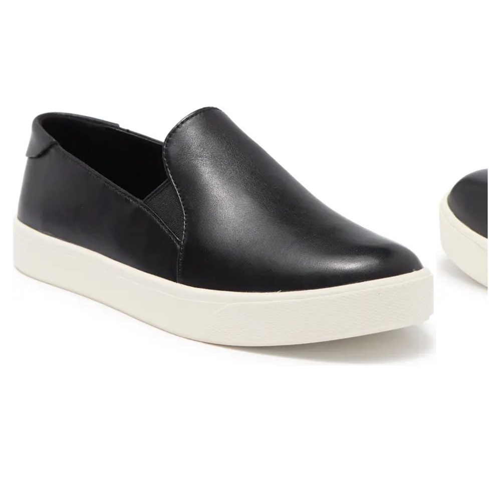 cole haan black leather loafers